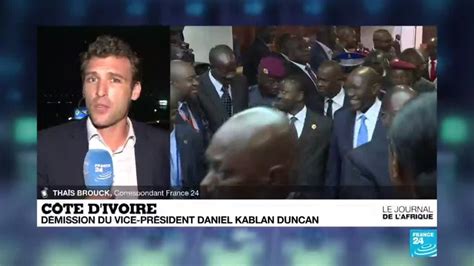 Côte d Ivoire la démission du vice président Daniel Kablan Duncan un