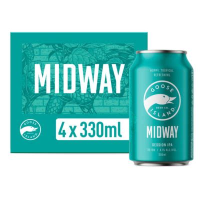 Goose Island Midway Session Ipa Cans X Ml My Supermarket Compare