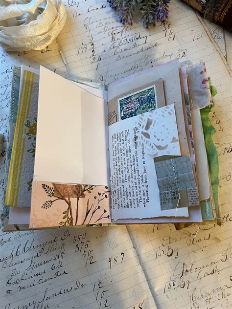 Handmade Field Notes Sized Junk Journal - Etsy