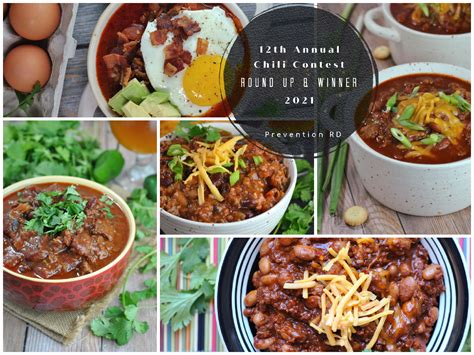 12th Annual Chili Contest: Round-Up and Winner Announced! - Prevention RD