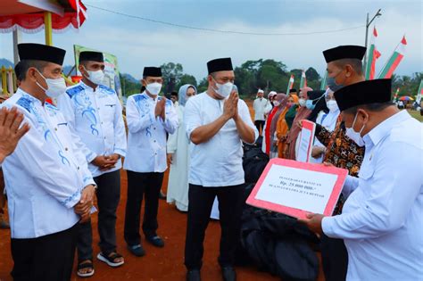 Resmikan MTQ Ke VIII Tingkat Konut Ruksamin Jangan Permalukan Bupatimu