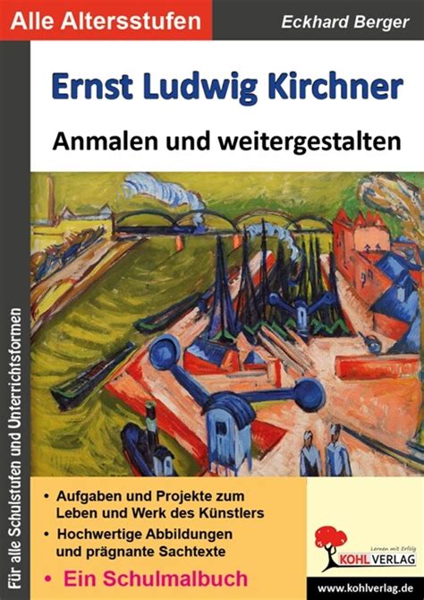 Ernst Ludwig Kirchner Anmalen Und Weitergestalten Paperback