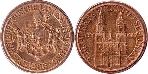 Token Barockstift St Florian 300 years Österreich Numista