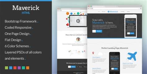 25 Fresh Responsive Landing Page Templates - iDevie