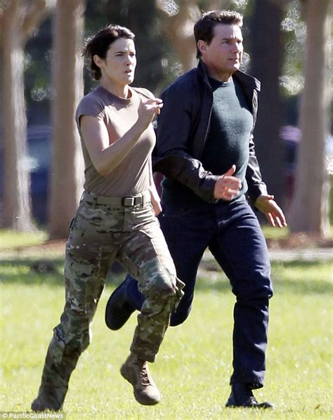 Tom Cruise and Cobie Smulders run side-by-side for Jack Reacher sequel ...