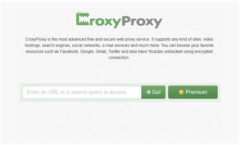 Croxyproxy Youtube Free Web Proxy Server Advanced Secure