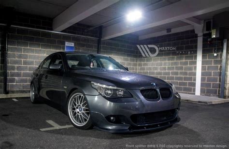 Front Splitter For Bmw 5 E60 M Pack Textured Our Offer Bmw Seria