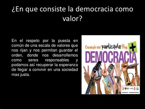 Democracia Como Valor