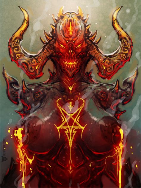 Massive Demonic Hangers Lava By Neurodyne Hentai Foundry