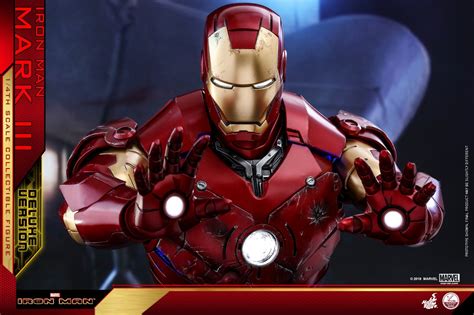 Iron Man Mark III Scale Figure By Hot Toys The Toyark News