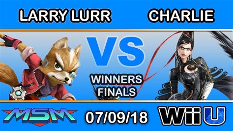 MSM 154 Larry Lurr Fox Vs Charlie Bayonetta Winners Finals