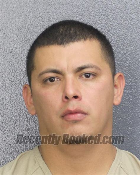 Recent Booking Mugshot For David Ramirez Medina In Broward County