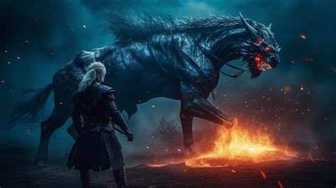 Premium Photo The Witcher 3 Wild Hunt Game Wallpaper