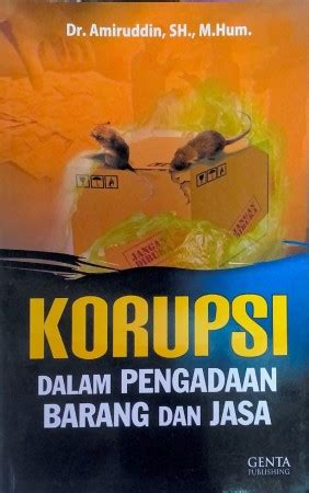 Korupsi Dalam Pengadaan Barang Dan Jasa Jdih Kota Denpasar