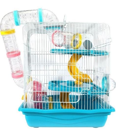 Gaiola Para Hamster Labirinto Safari C Tubos Grande American Pets