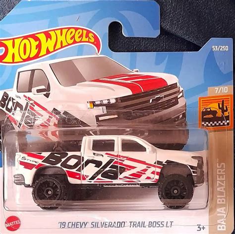 Hot Wheels Baja Blazers Chevy Silverado Trail Boss LT Universo Hot Wheels