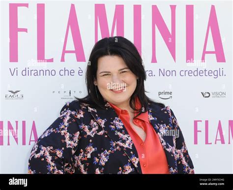 Rome Casa Del Cinema Photocall Film Flaminia In The Photo Rita