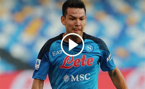 Monza Vs Napoli De Hirving Chucky Lozano En Vivo Por La Serie A