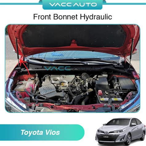 Toyota Vios NCP151 4th Gen 2019 2023 Front Bonnet Hydraulic VACC AUTO