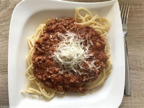 Recept Spaghetti Bolognese