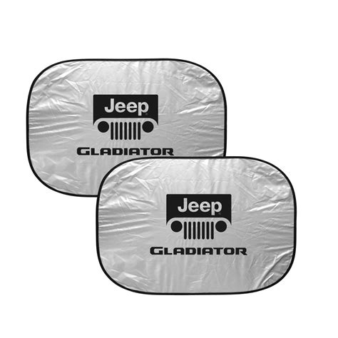 Jeep Gladiator Dual Panels 2 28 W X 24 L Easy Folding Windshield Sun