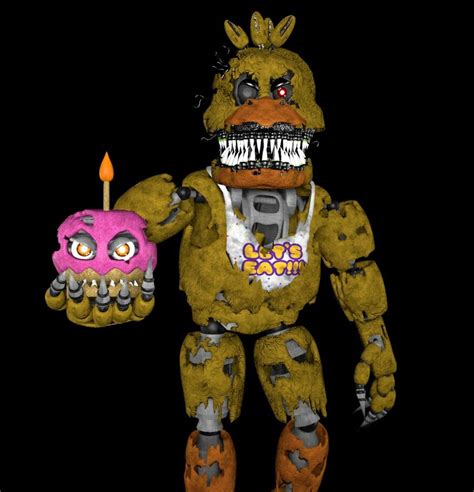 Nightmare Chica Halloween Update Five Nights At Freddys Fnaf