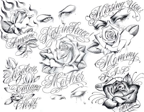 Tattoo Flash By Boog Татуировки зарисовки 191 работ Картины художники фотографы на Nevsepic