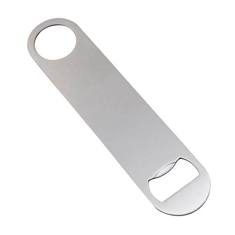 Buy Stainless Steel Flat Bottle Opener 7 Inch From