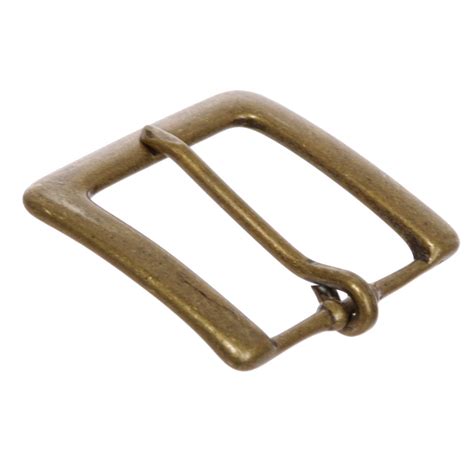 Mm Single Prong Solid Brass Square Belt Buckle Ebay