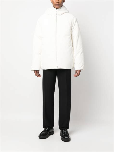 Jil Sander Hooded Padded Jacket Farfetch