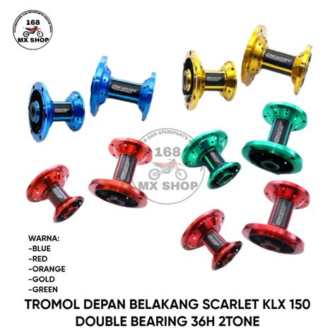 Jual Tromol Trombol Hub Terombol Depan Belakang Scarlet Klx Crf L