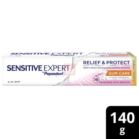 Pepsodent Sensitive Expert Relief Protect Gum Care Toothpaste G