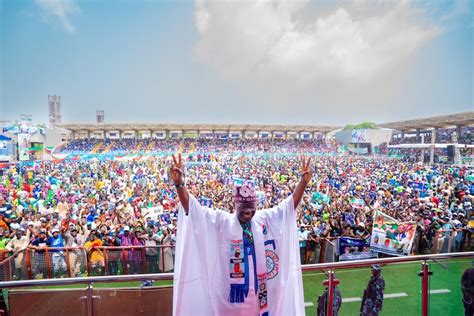 At Lagos Rally Arewa Community Endorses Tinubu Sanwo Olu Photos