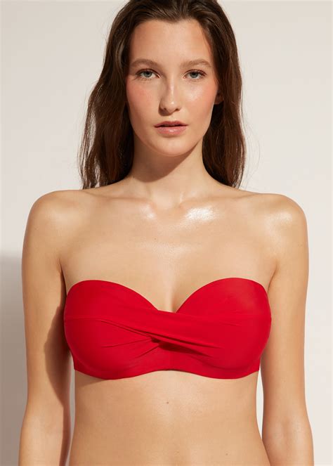 Padded Bandeau Swimsuit Top Indonesia Calzedonia