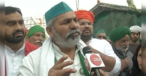 Rakesh Tikait Demand To Government Says Kisan Andolan Will End After