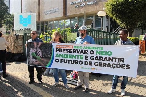 Sintaema Celebra Dia Mundial Do Meio Ambiente Ato Pol Tico E