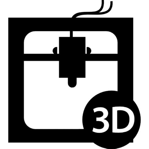 3d printer interface symbol of the tool Icons | Free Download