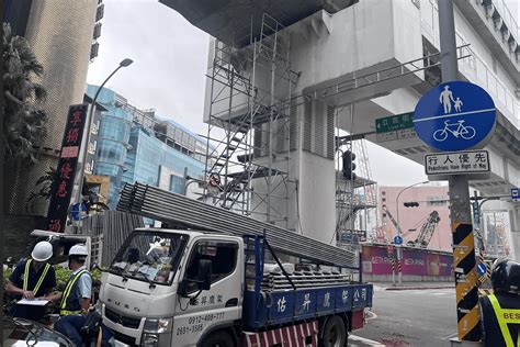 捷運環狀線震後修復加速 高空平台已搭設 預備後續作業 新頭條 Thehubnews