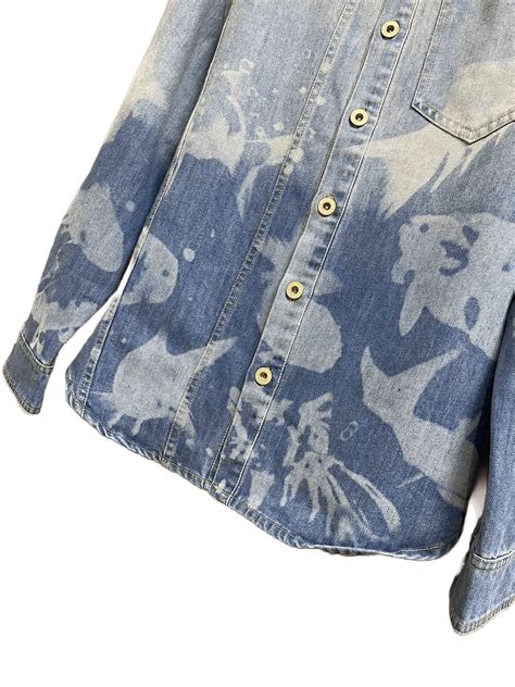 Veste En Jean Imprim E Poissons Loewe Mafoi Shop V Tements Et