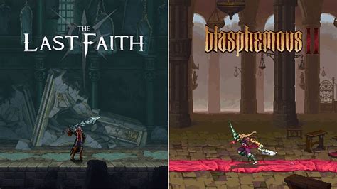 The Last Faith Vs Blasphemous Gameplay And Details Comparison Youtube