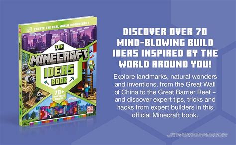 The Minecraft Ideas Book Create The Real World In Minecraft With 70