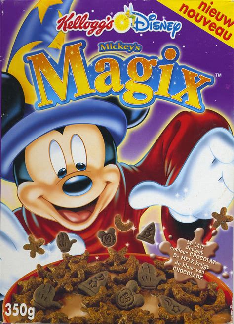 Mickeys Magix Benelux ©2003 Kelloggs Company Kids Cereal Cereal