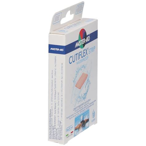 Master Aid Cutiflex Strip Waterproof 86 X 39 Mm 10 Pz Redcare