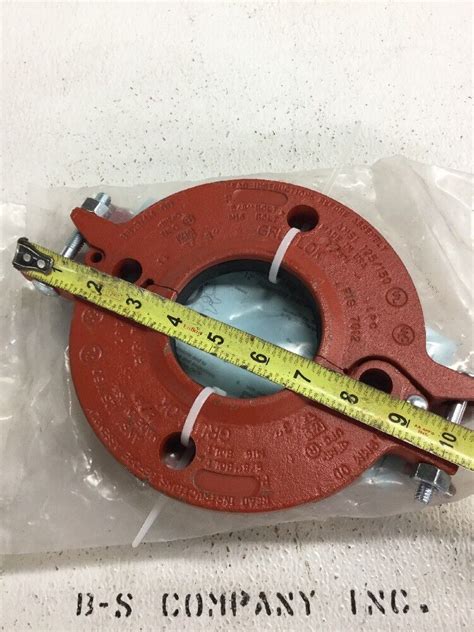 Anvil Gruvlok Style 7012 Pipe Flange 3 W Grade E Gasket Ebay