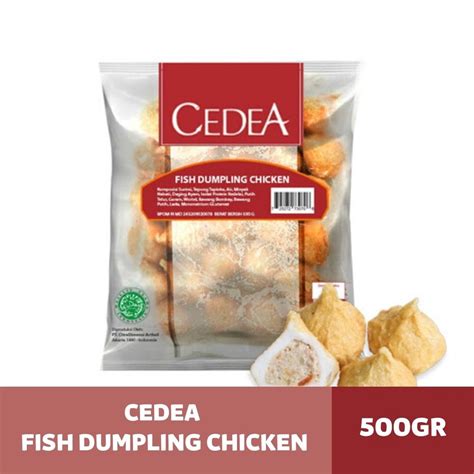 Jual Cedea Fish Dumpling Cheese Chicken 200gr 500gr Dumpling