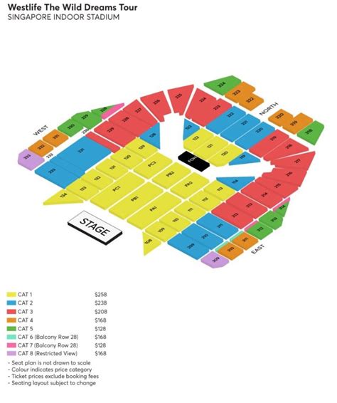 Westlife The Wild Dream Tour In Singapore Tickets