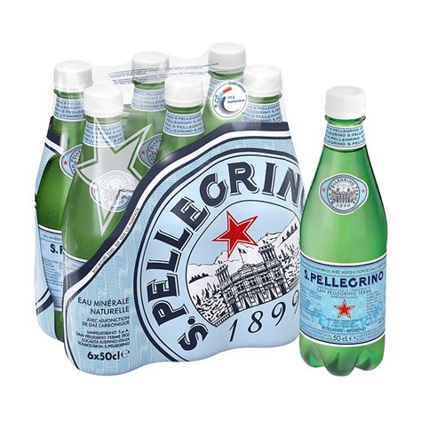 San Pellegrino Eau Gazeuse Minerale Naturelle Bouteilles De Cl