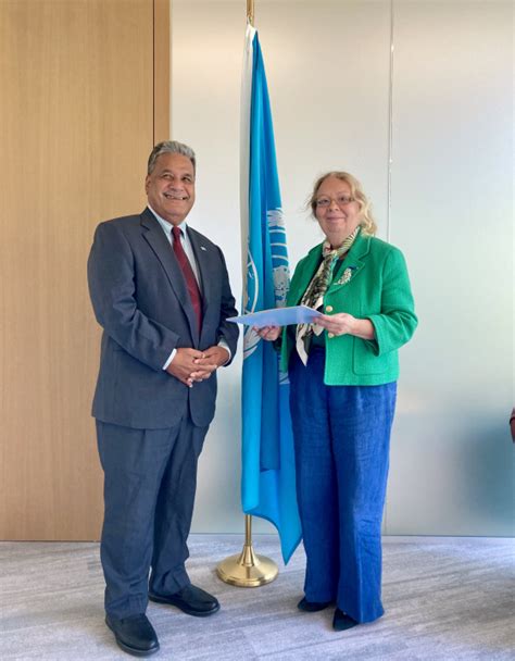 New Permanent Representative Of The Federated States Of Micronesia