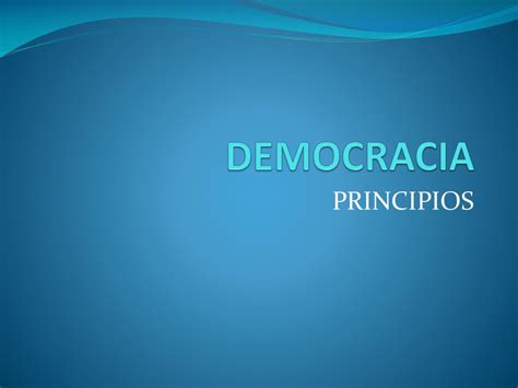 Ppt Democracia Powerpoint Presentation Free Download Id740381