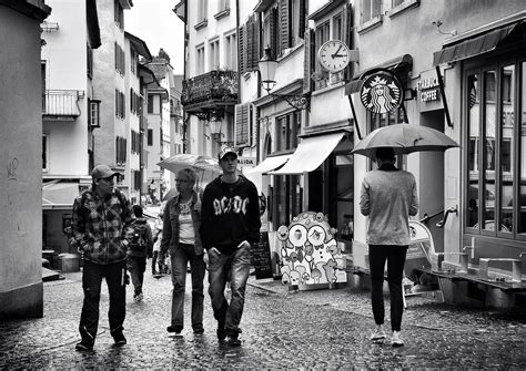 Images Gratuites piéton noir et blanc gens route rue la